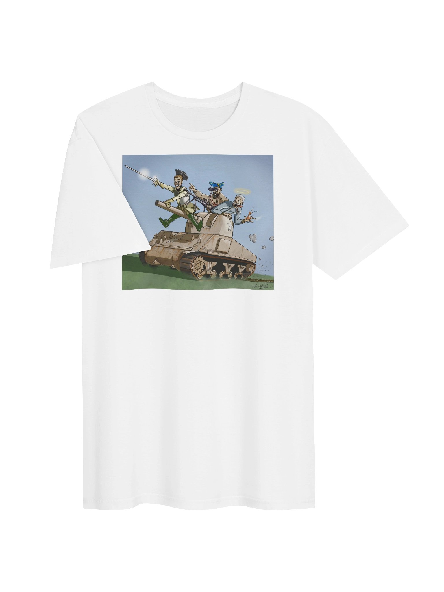 Sankt Conrads lärjungar (Herr T-shirt med bakgrund) product image (83)