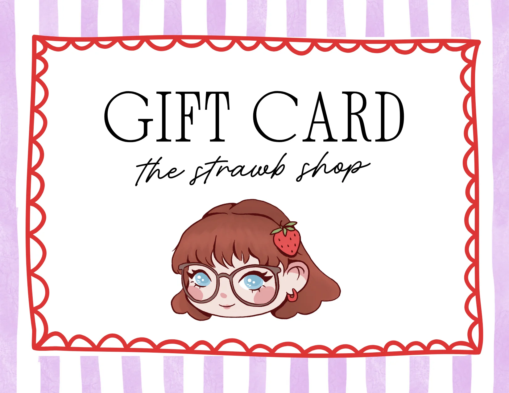 Strawb Shop Gift Card! product image (1)
