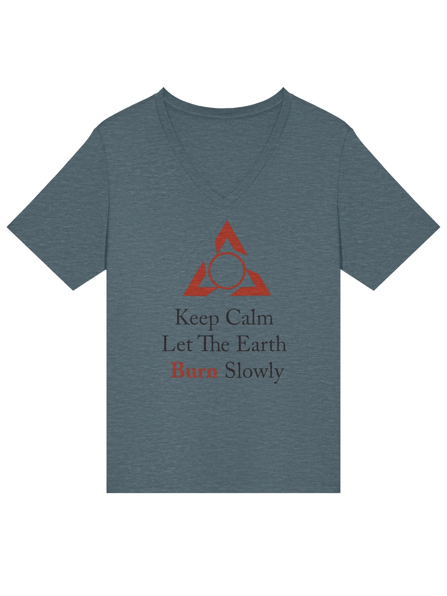 Keep calm | Bella+Canvas Women's Relaxed V-Neck T-Shirt product image (1)