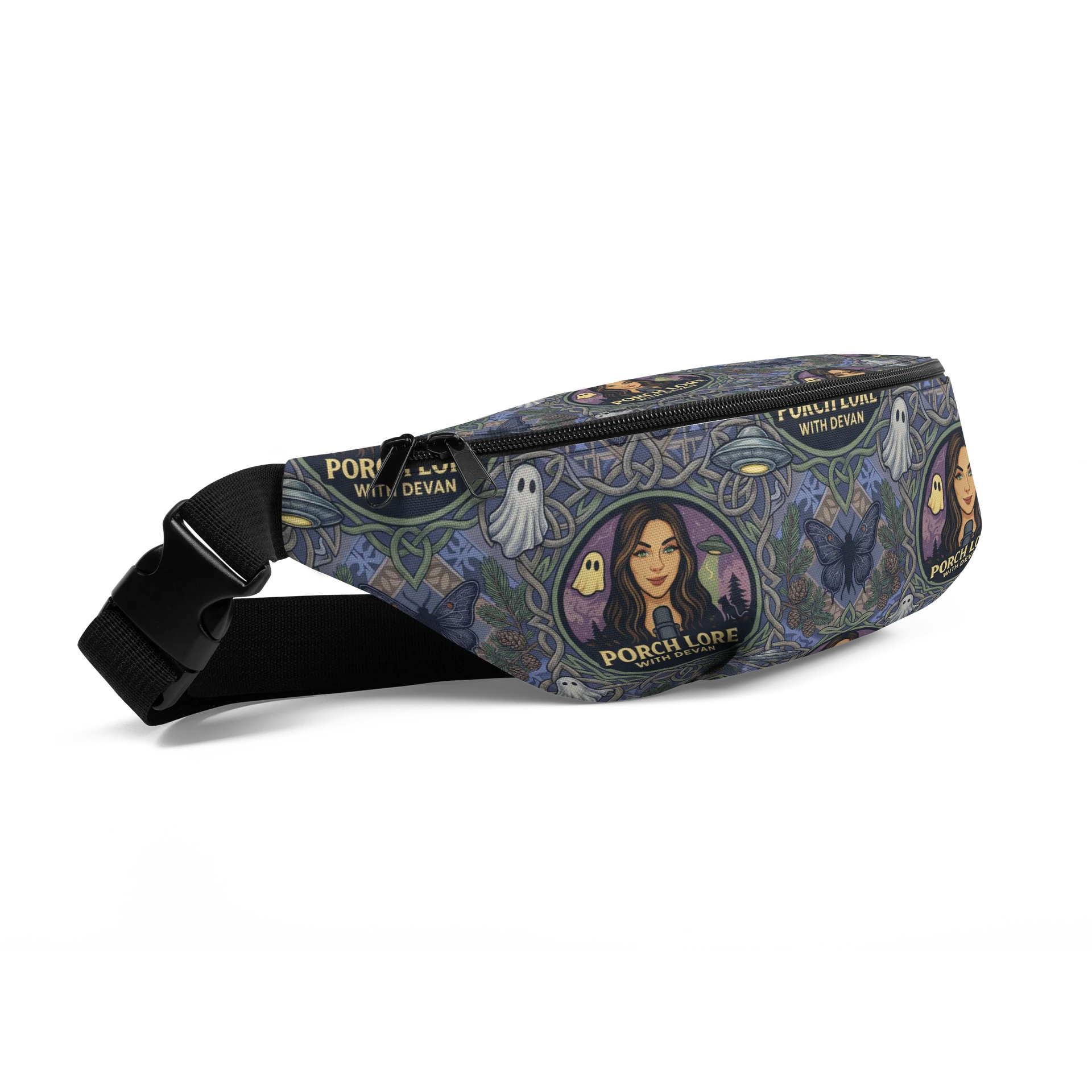 PORCH LORE DEVAN PERIWINKLE MOTH FANNY PACK product image (2)