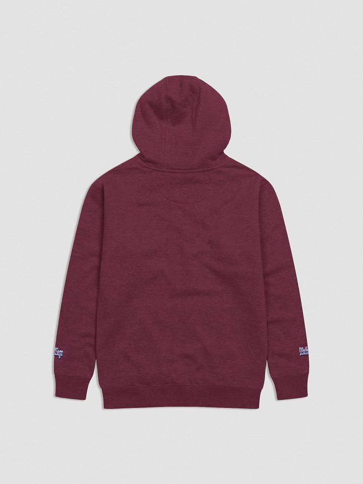 D3a1hXSaga Hoodie – Terminal Drift - Maroon Edition product image (2)