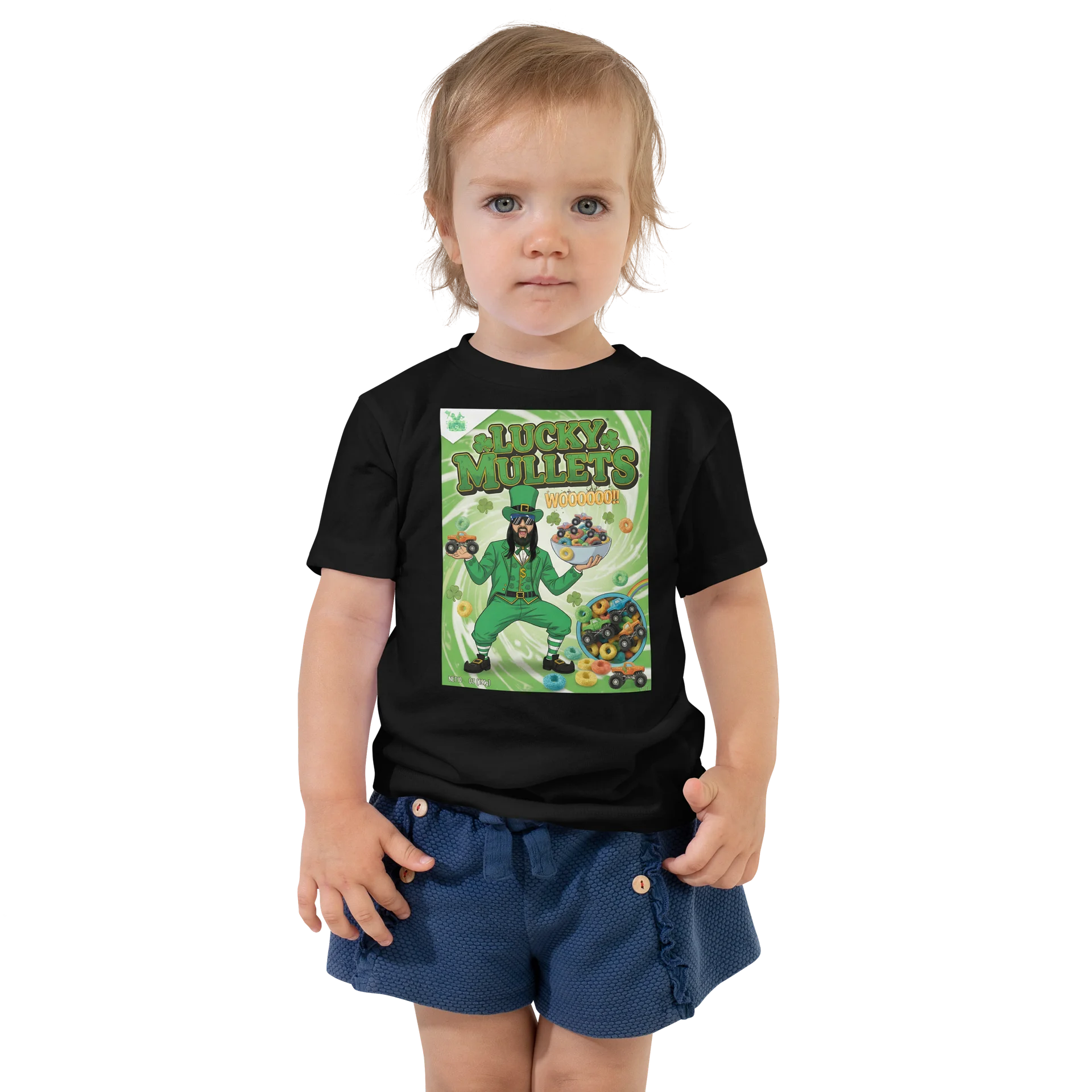 Bella+Canvas Toddler T-Shirt : LUCKY MULLET product image (1)