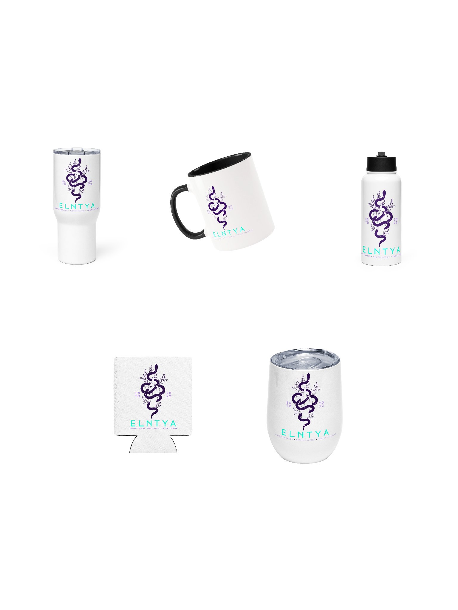 El's Snek Logo Drinkware Set Bundle product image (1)