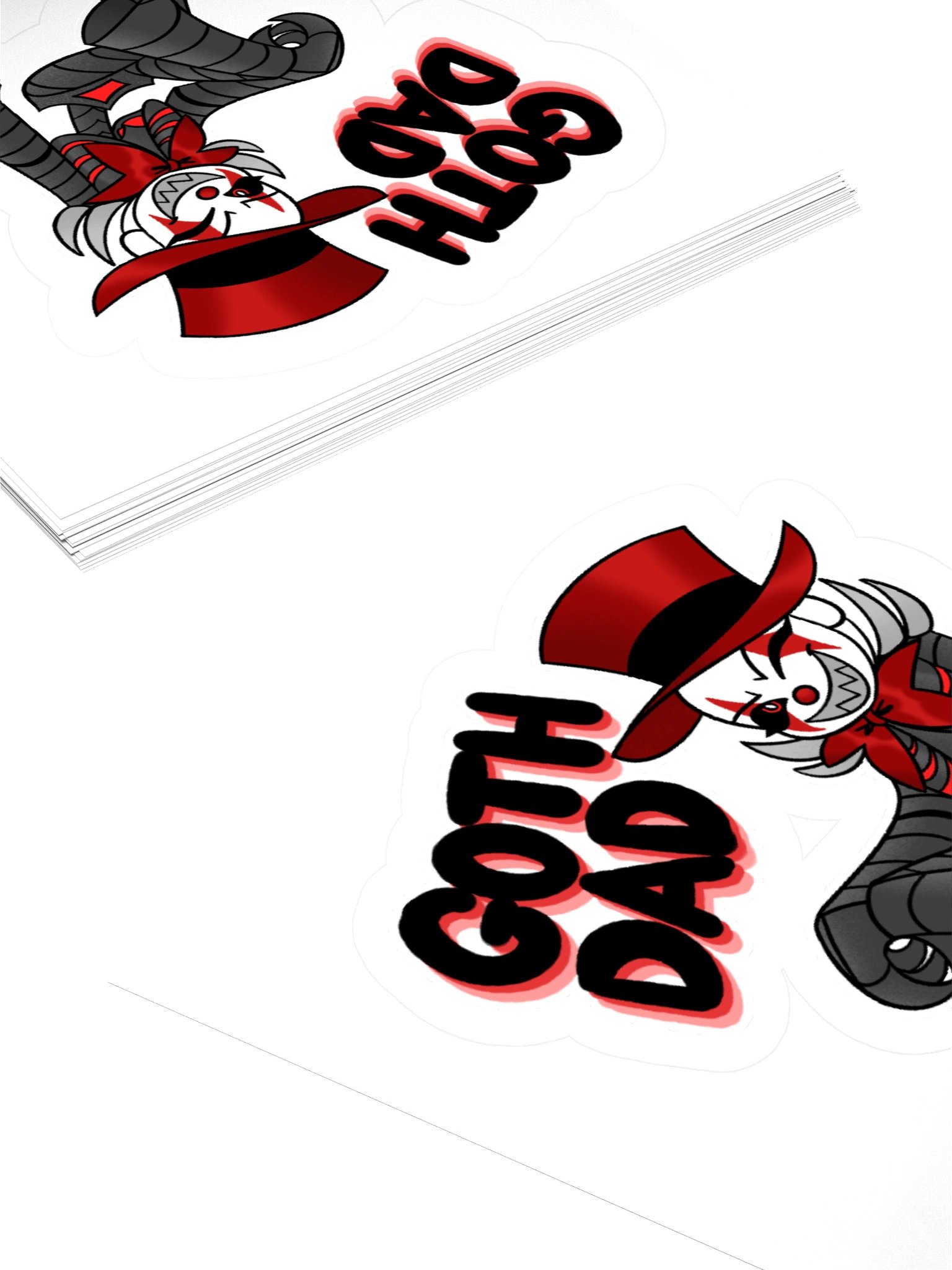 Death Horse "Goth Dad" Sticker product image (4)