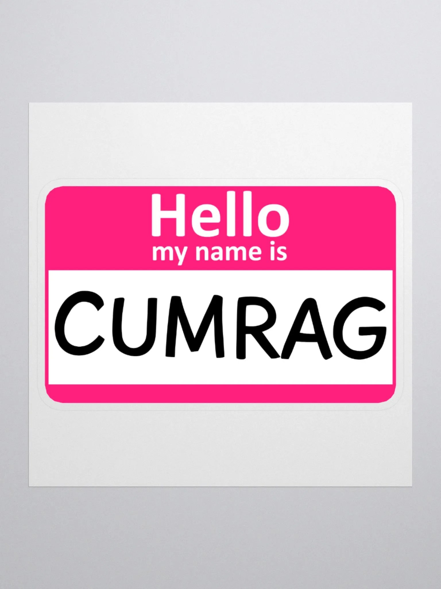 Cumrag Sticker product image (3)