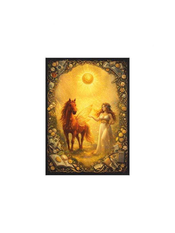 Wealth with Áine, Goddess Ritual Mini-Poster product image (1)