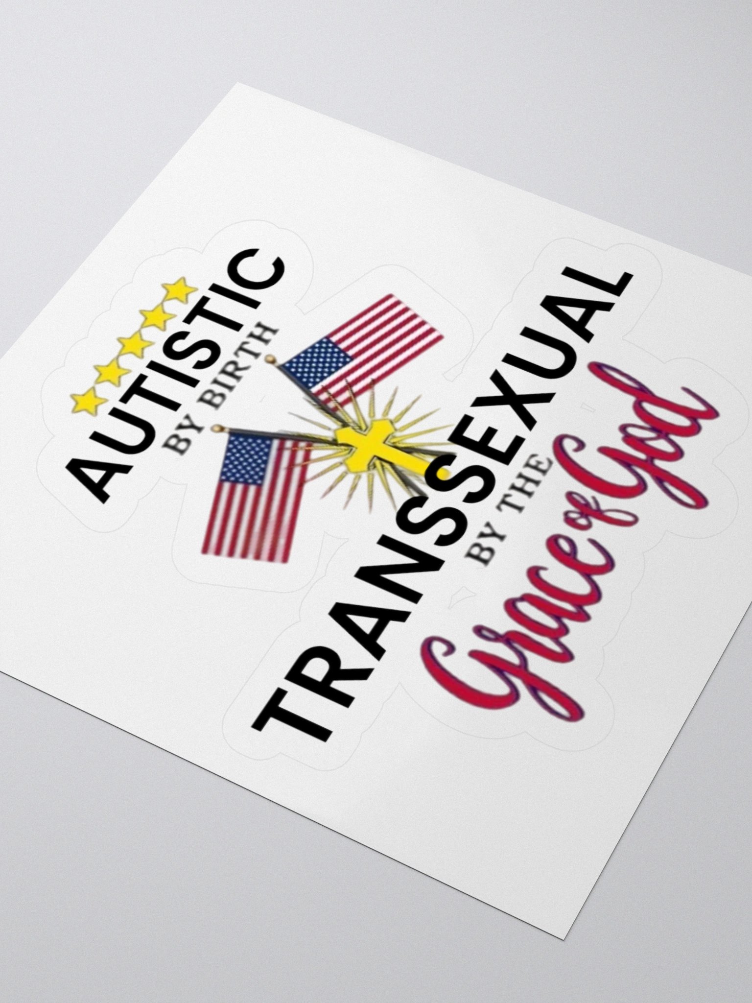 Autistic By Birth... Sticker product image (5)