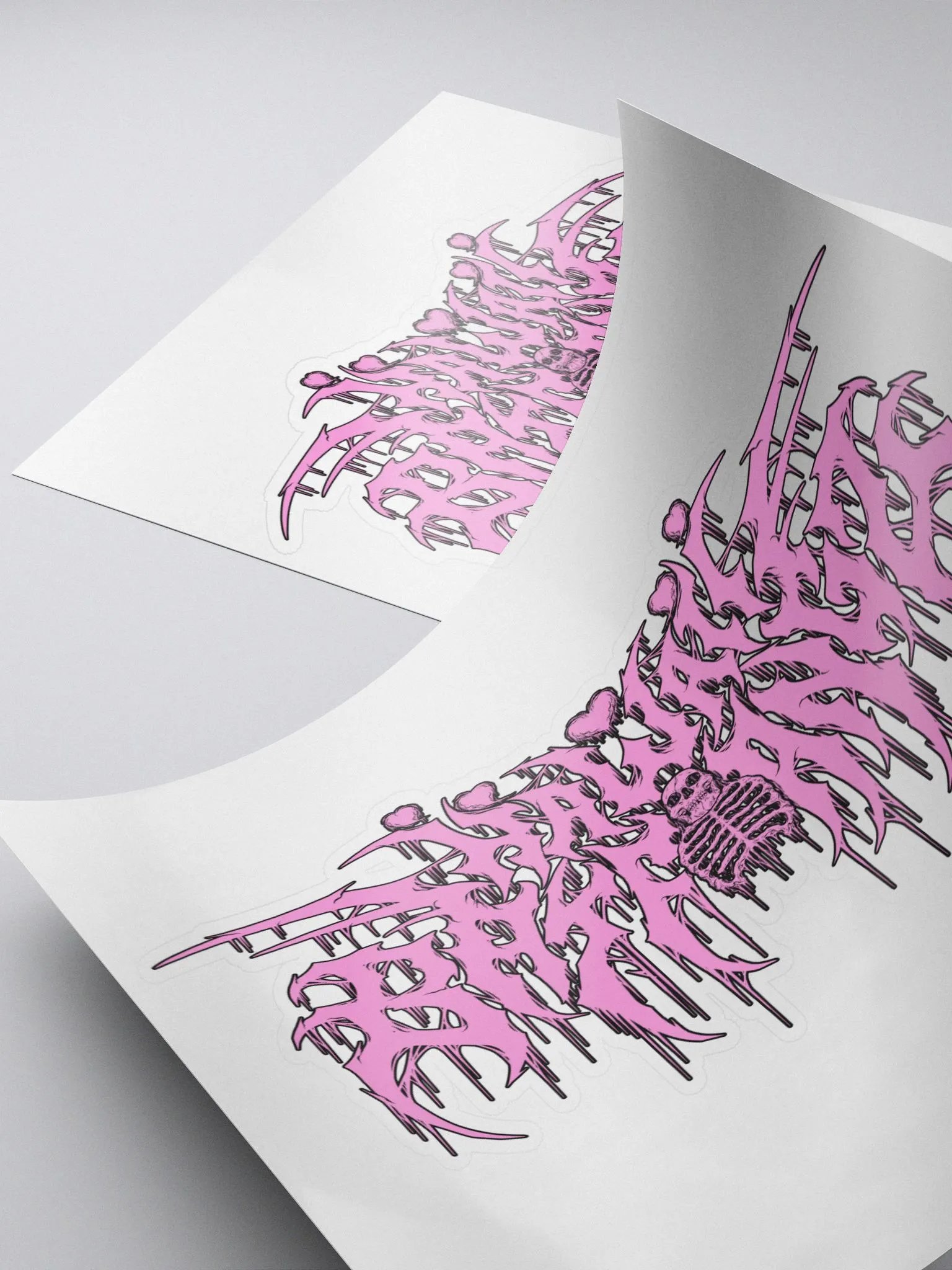 Kawaiibatfangz Metal Sticker [P] product image (4)
