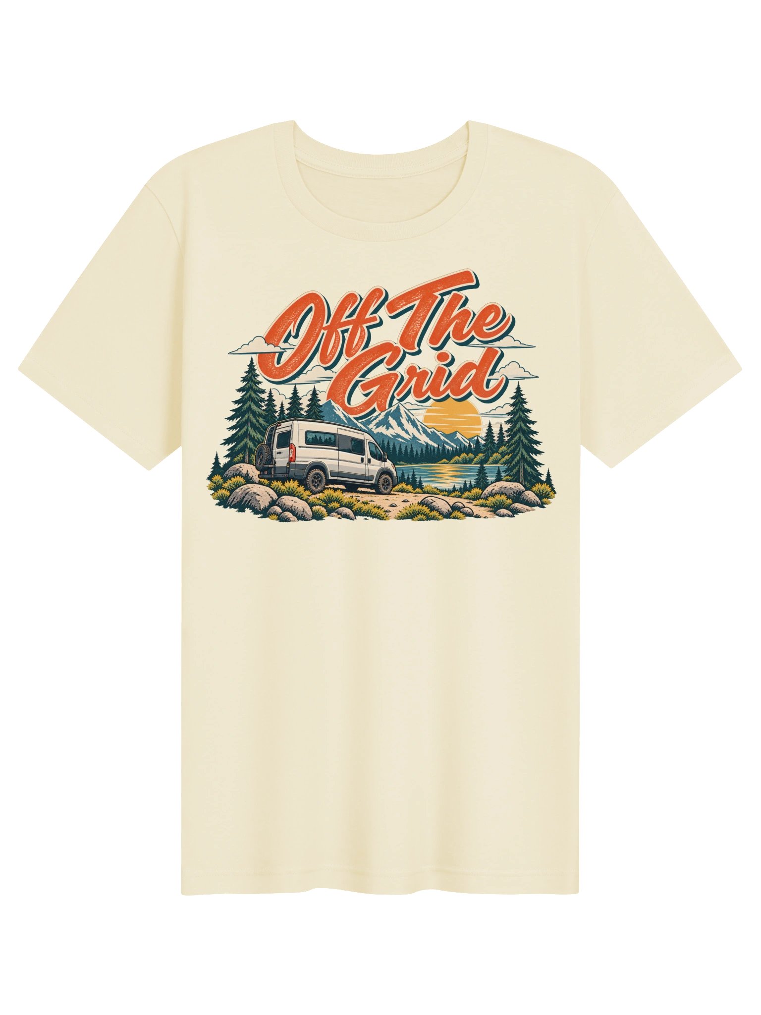 Off The Grid Nature Tee | Natural product image (5)