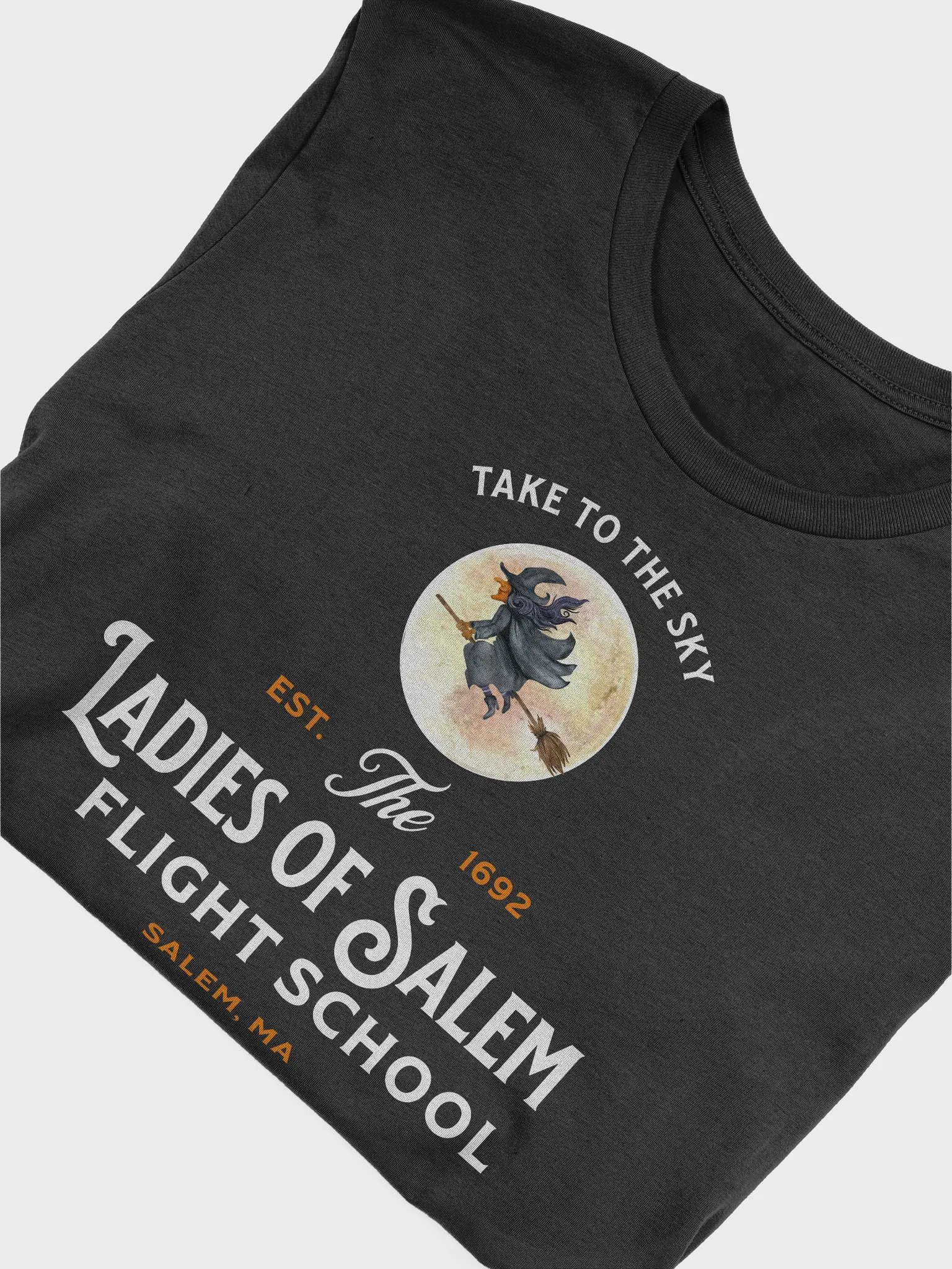 Witch Take to the Sky Halloween T-Shirt product image (6)
