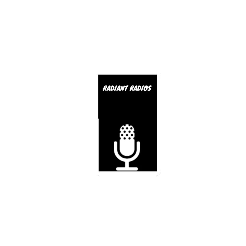 Text Microphone Die-Cut Magnets product image (1)