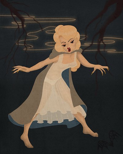 List: #frightfall2026 Prompt: #banshee 
.
.
.
#frightfall2026day9 #retrosupply #halloween