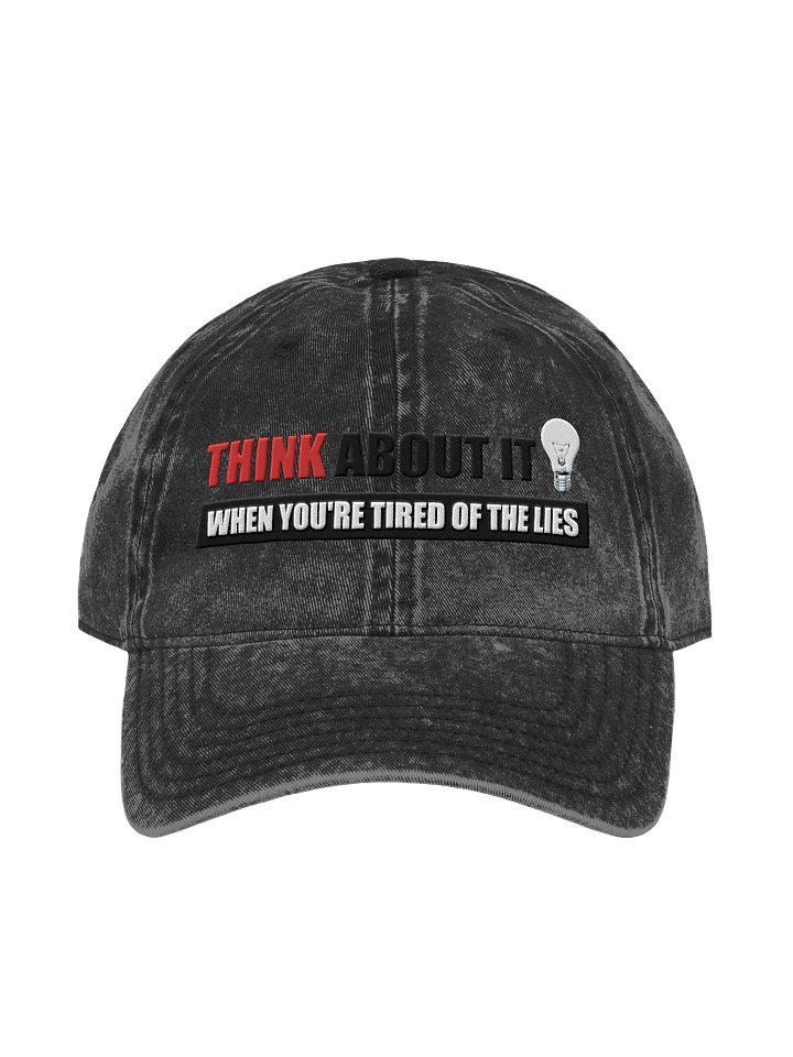 Think About It Logo Dad Hat product image (1)