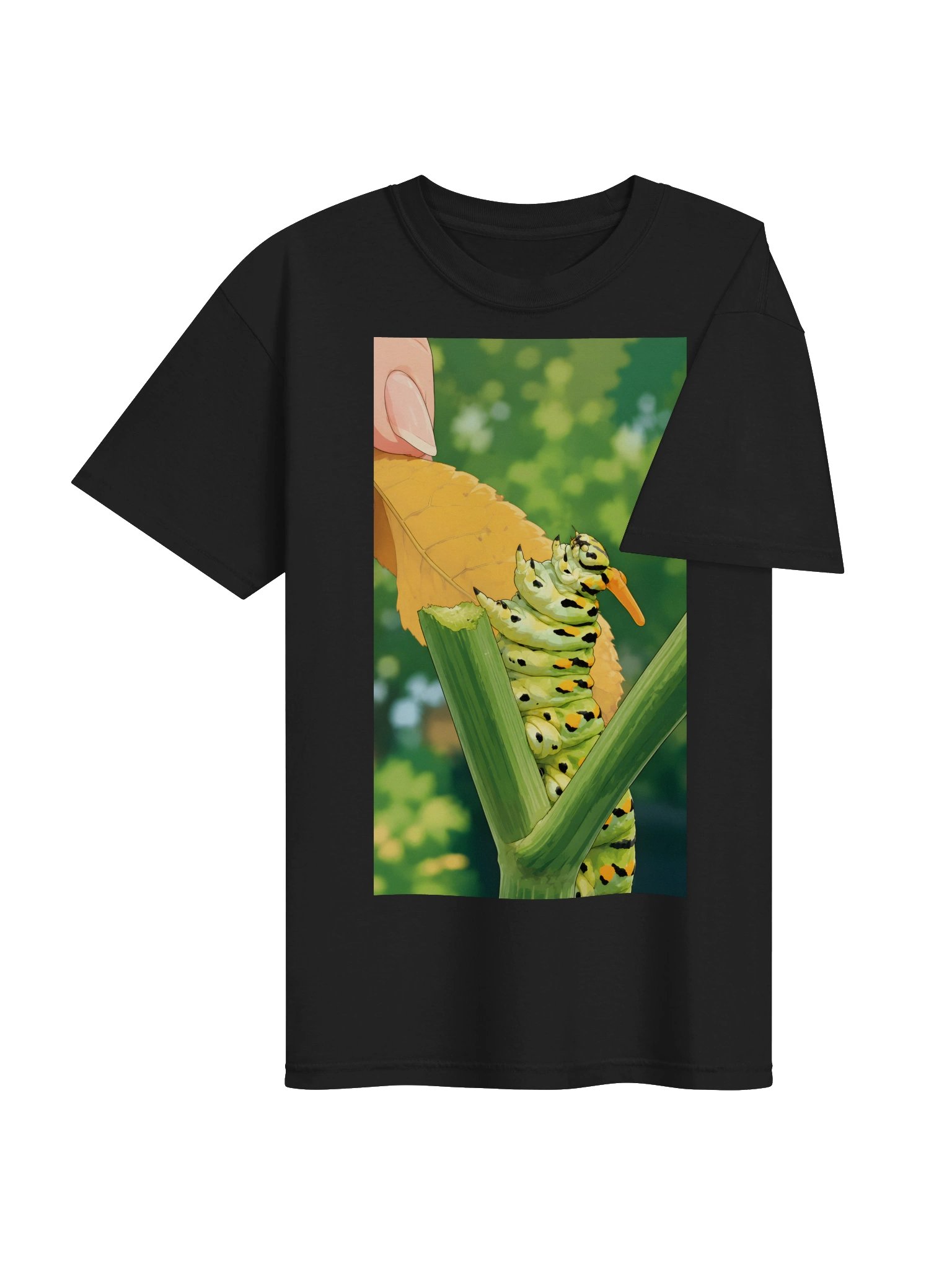 Anime Eastern Black Swallowtail Caterpillar Tee 🐛 product image (12)