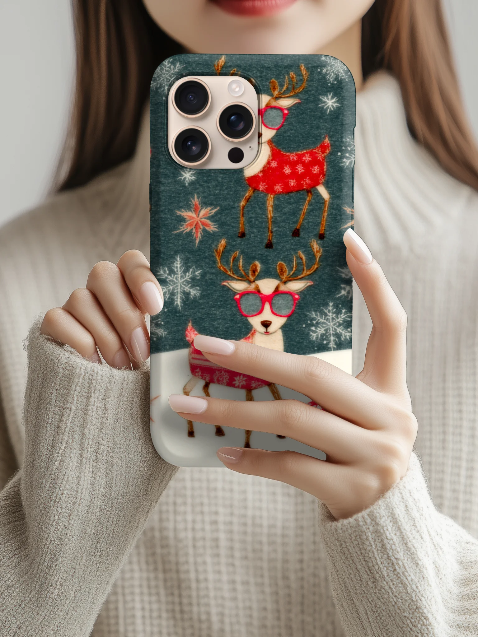 Festive Reindeer MagSafe® Tough Case product image (29)