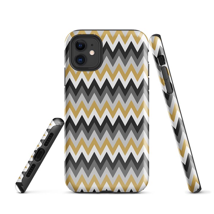 Minimalist Chevron Zigzag iPhone Tough Case product image (1)