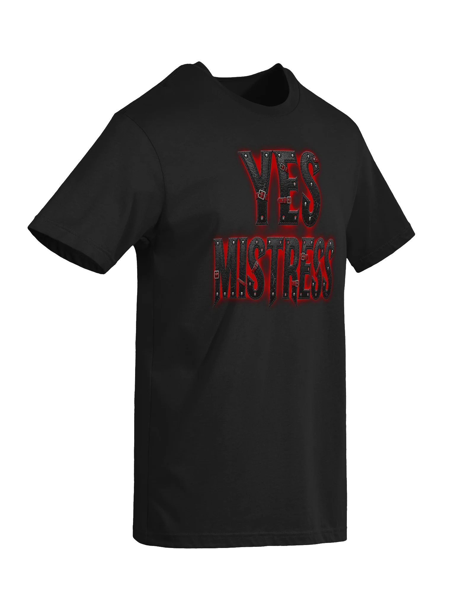 Yes Mistress – Herren Statement T-Shirt für devote Männer product image (3)