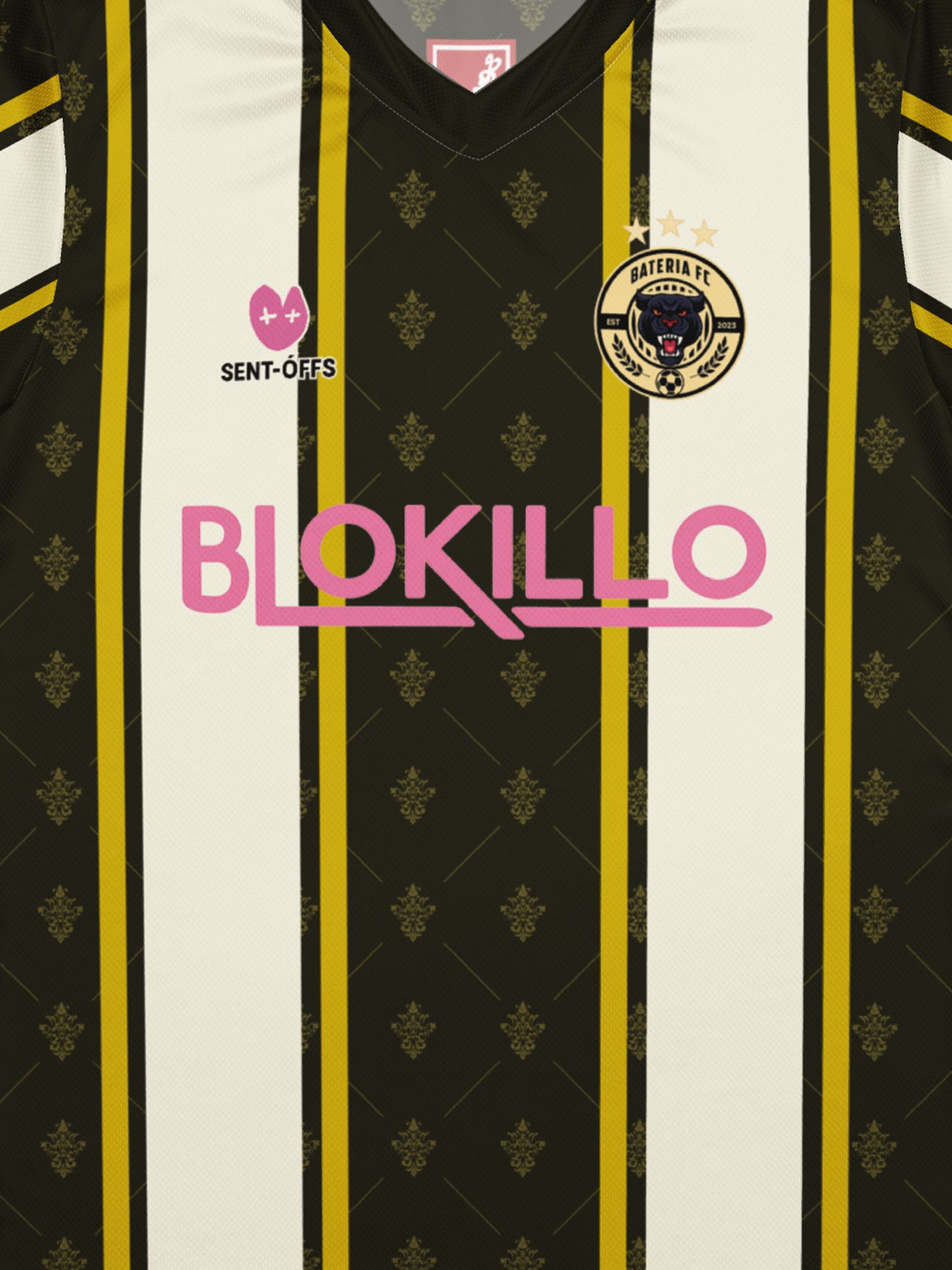 Bateria FC Retro Style Training Jersey product image (3)