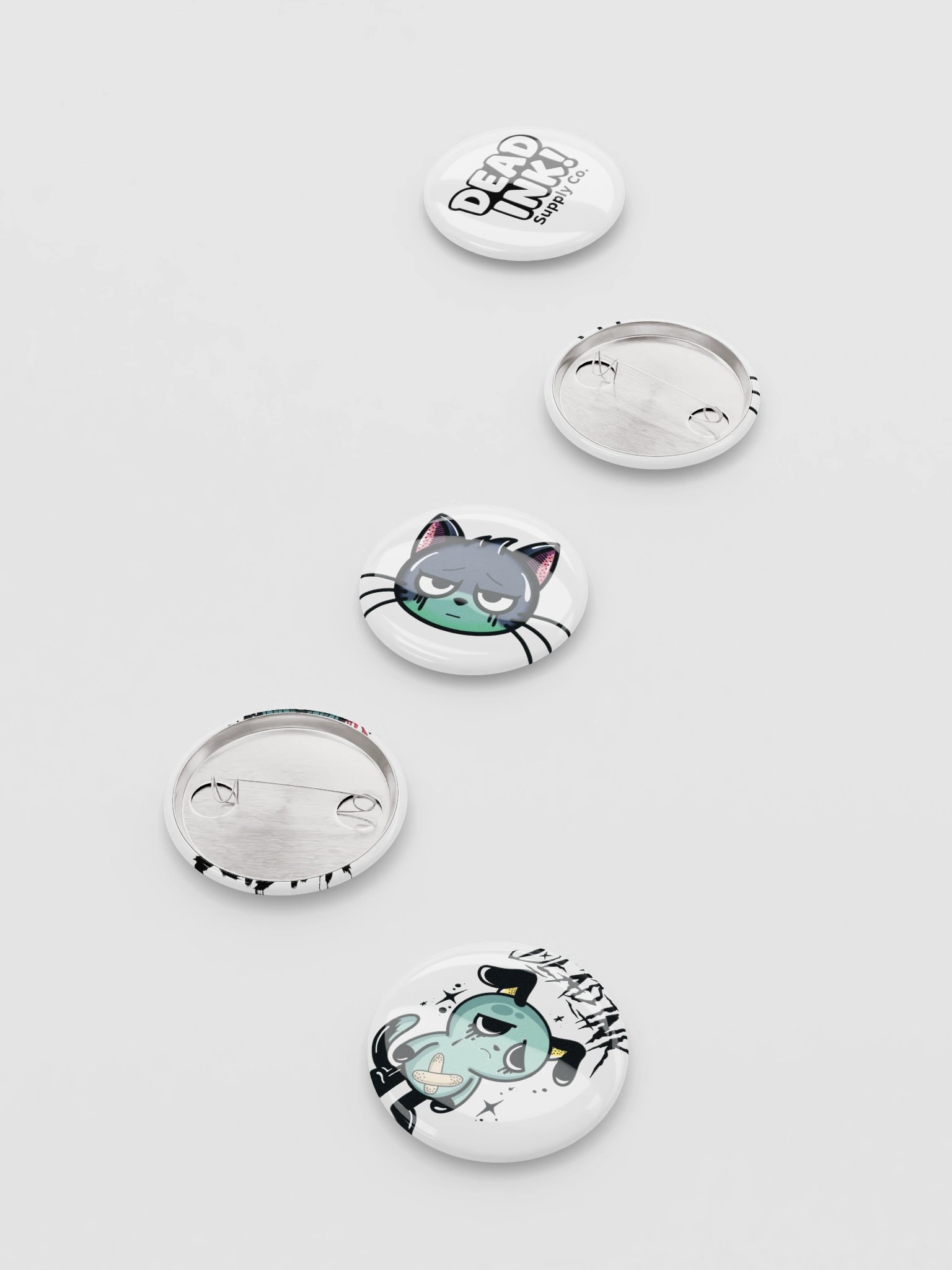 Dead Ink Toon Badge Set product image (7)