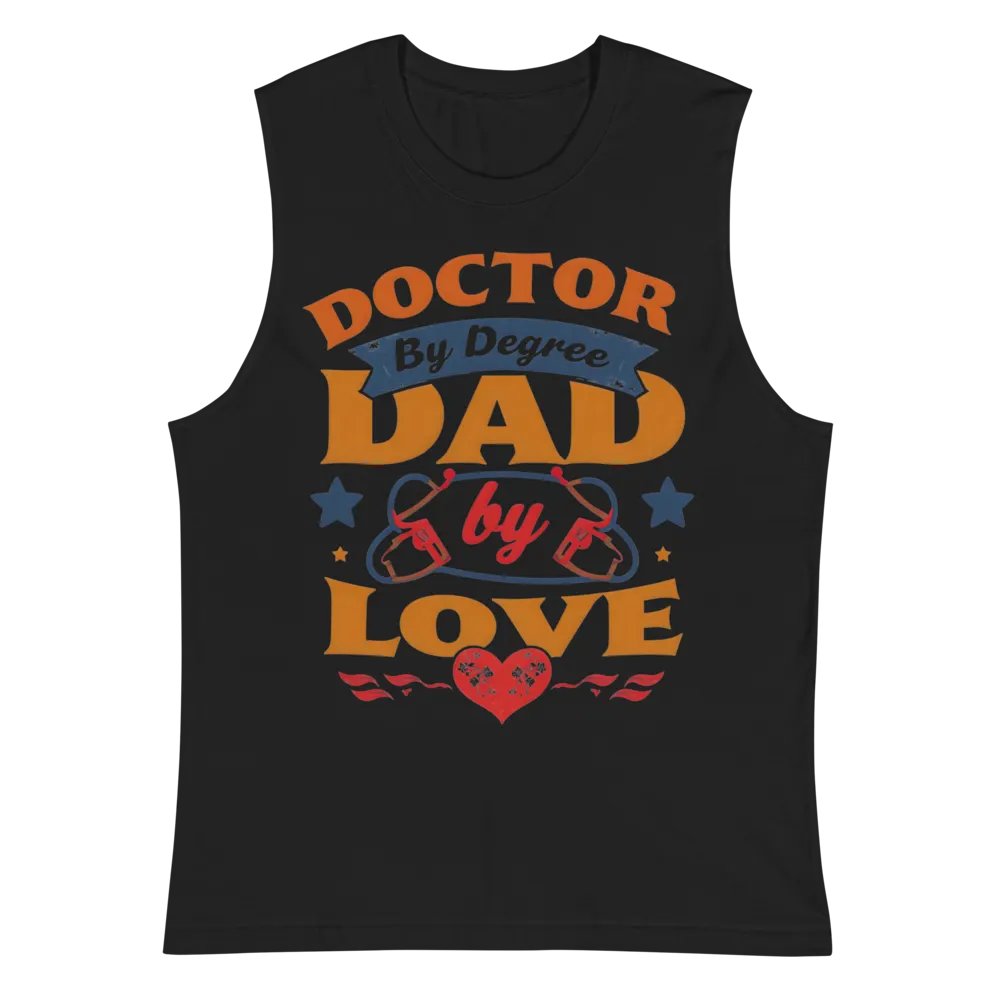 Doctor By Degree Dad By Love Muscle Tank product image (3)