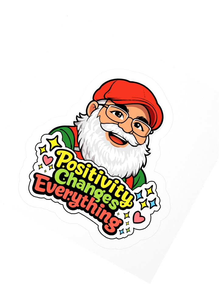 Positivity Changes Everything Sticker product image (2)