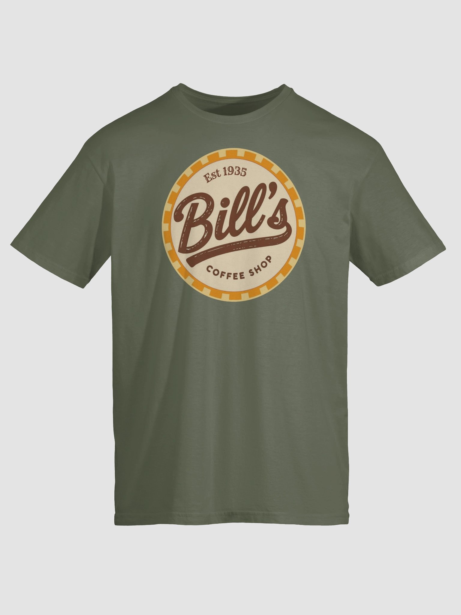 Bill and Bob's Coffee Shop Lucky Chip | Recovery T-Shirt Inspiring Sobriety product image (1)