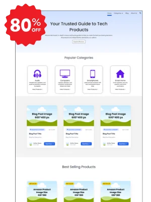 Tech Sphere Google Site Template product image (1)
