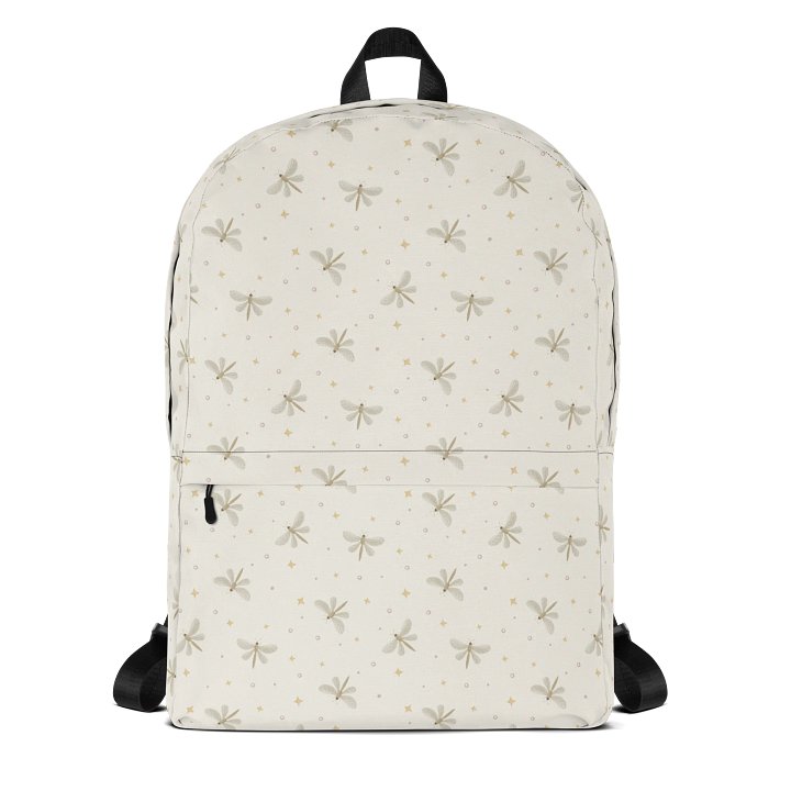 Serene Dragonflies All-Over Print Backpack product image (1)