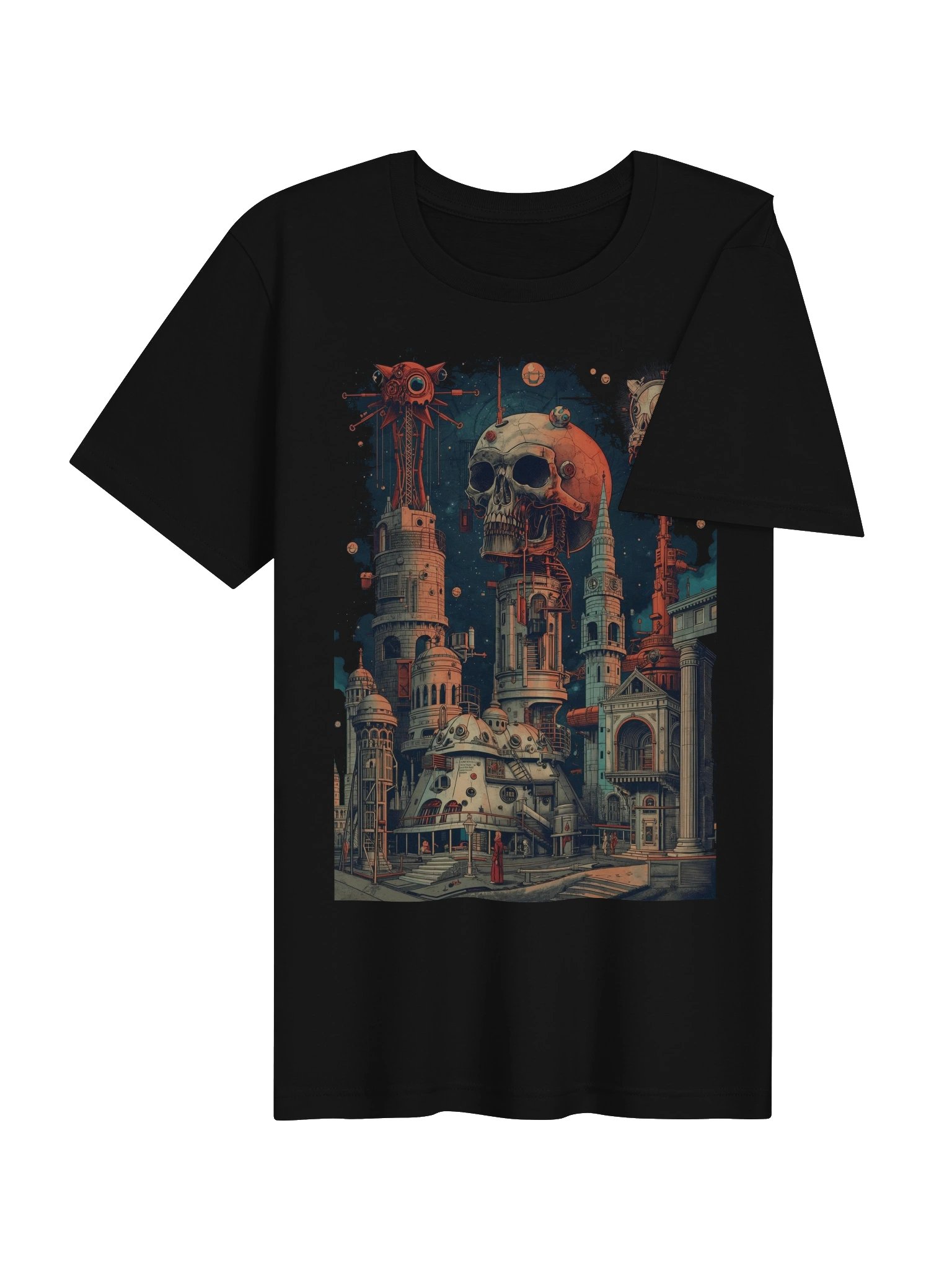 Surreal Cityscape Dream Lightweight T-Shirt product image (7)