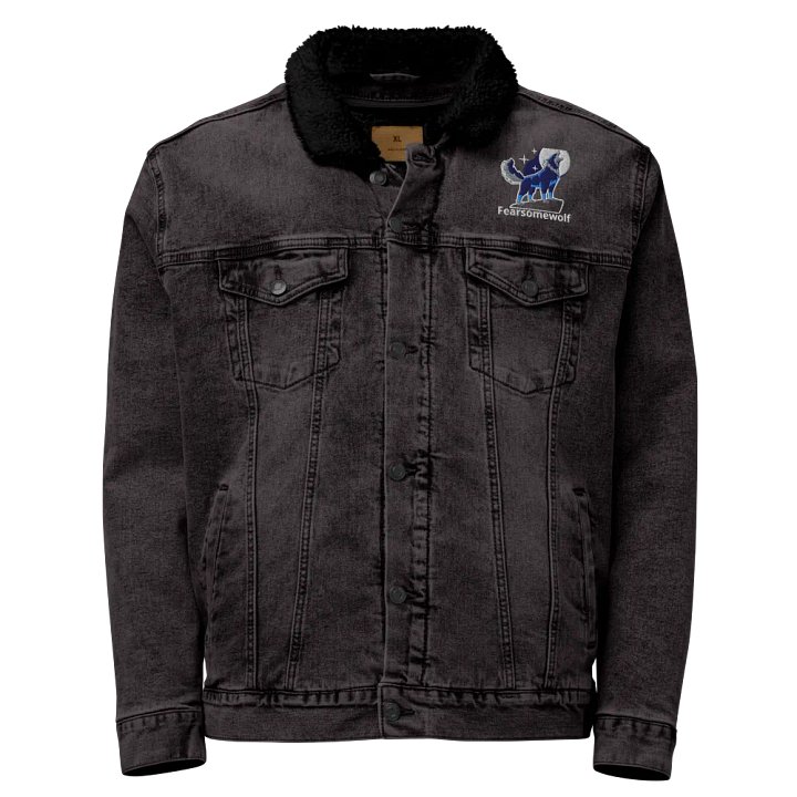 Blue wolf patch product image (1)