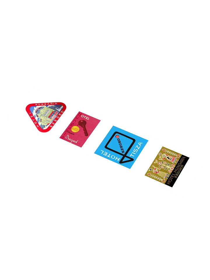 Szeged Hotel Stickers product image (1)