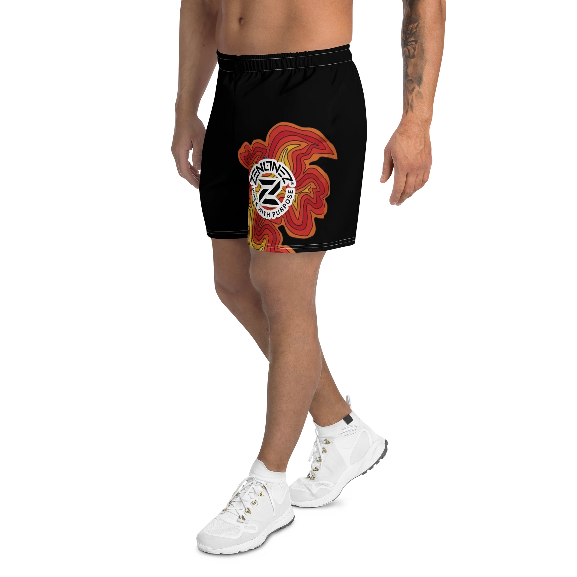 Red Mesa Athletic Long Shorts product image (3)