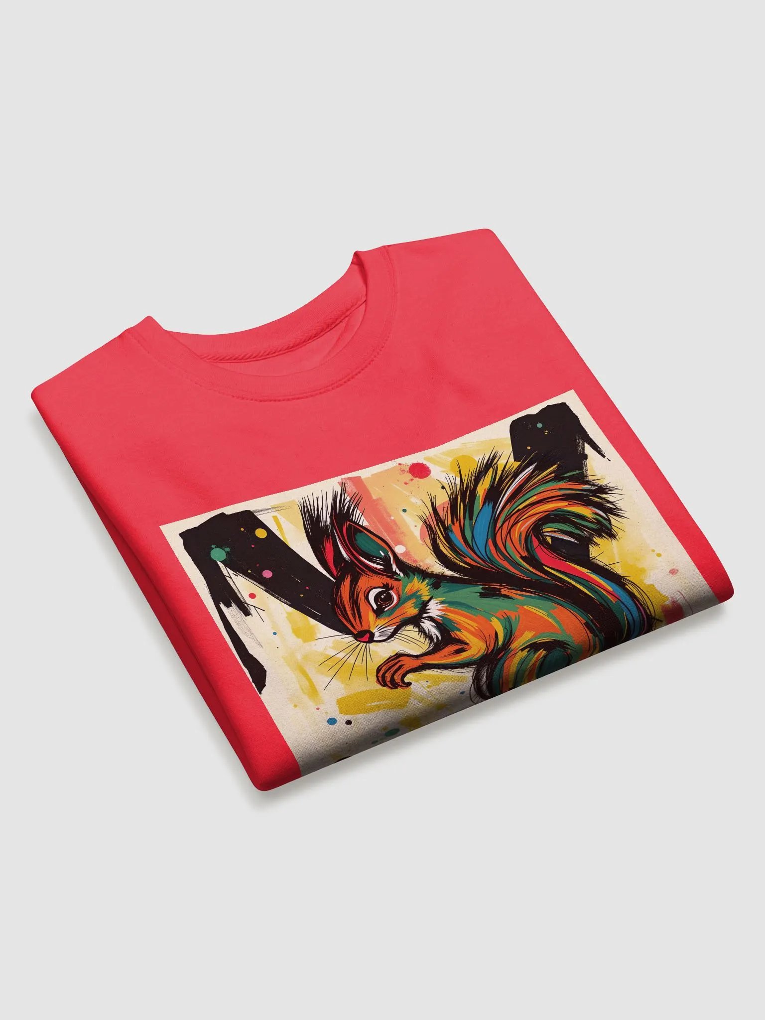 funky squirrel Vibes Premium Sweatshirt product image (3)