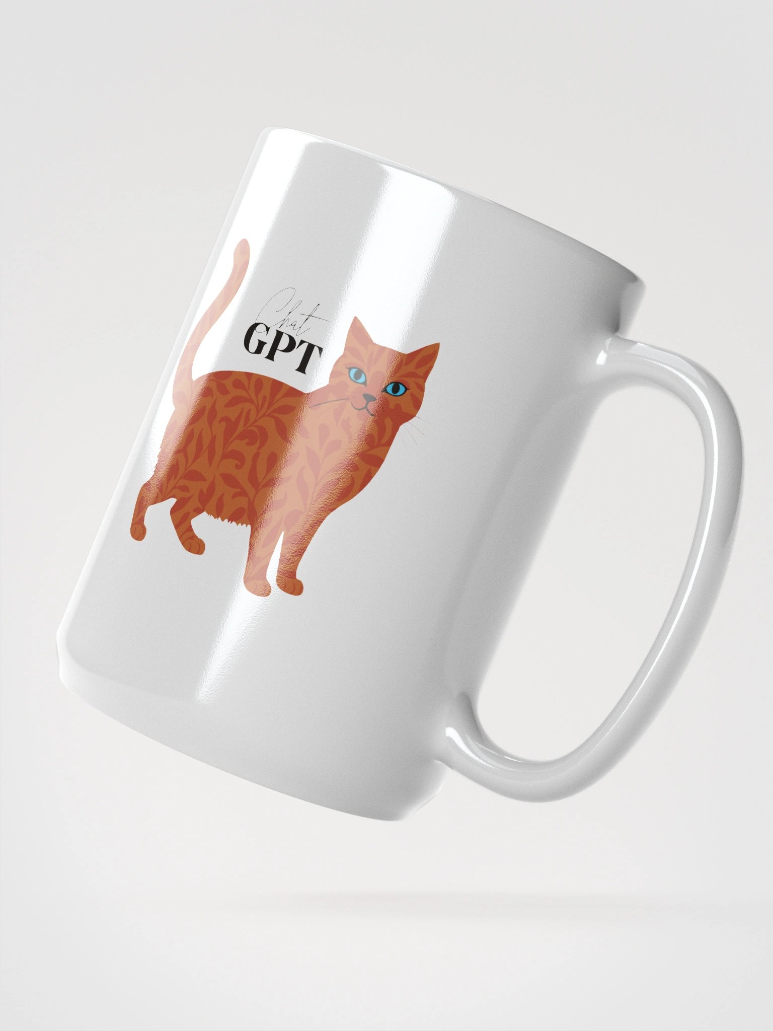 Leafy Feline Dreams Mug product image (4)
