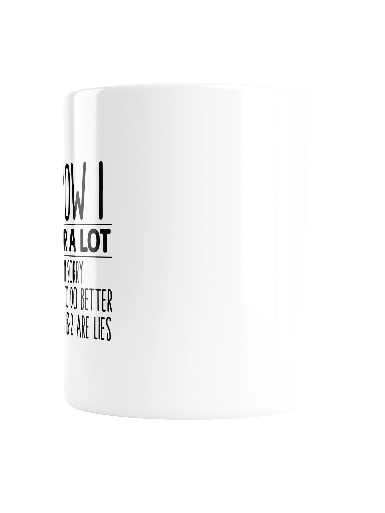 I Know I Swear A Lot Ceramic Mug product image (2)