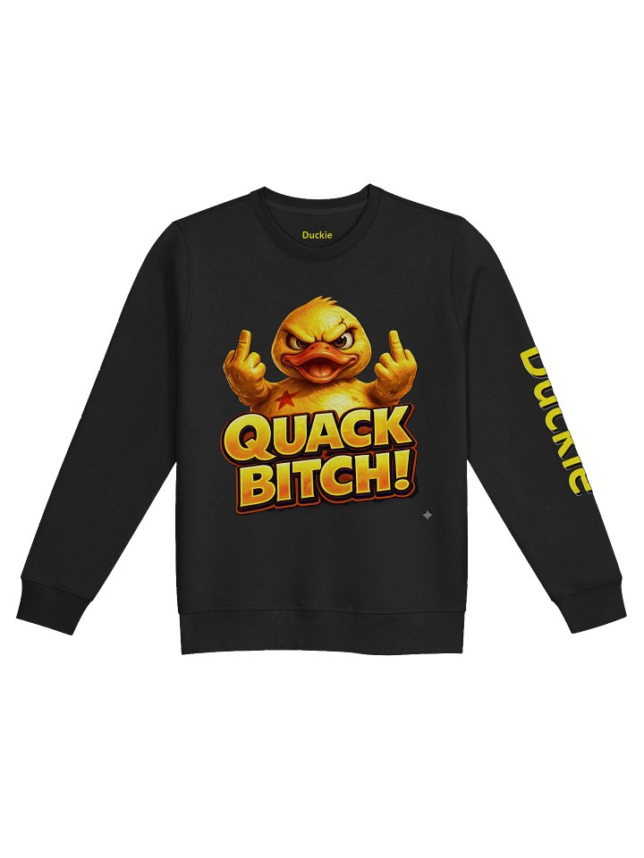 quack bitch womens sweater product image (1)