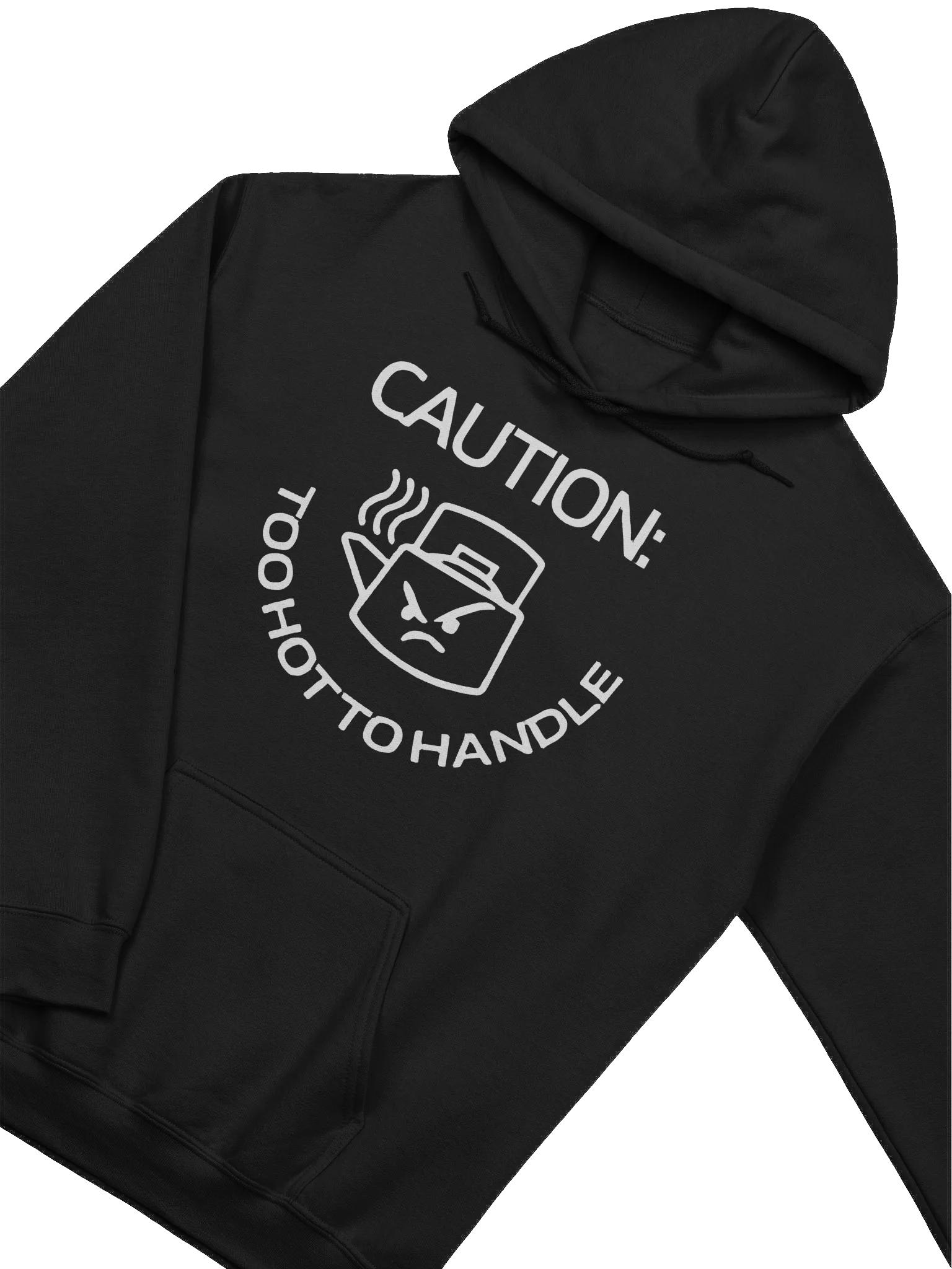Caution: Too Hot to Handle Funny Hoodie product image (25)