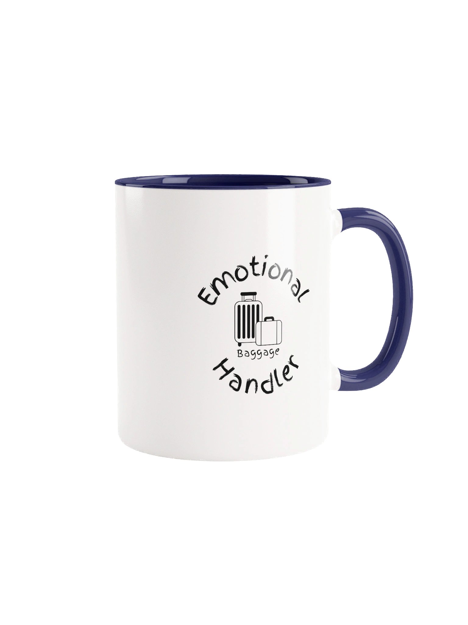 Emotional Baggage Handler Ceramic Coffee Mug | Black 11oz 15oz product image (1)