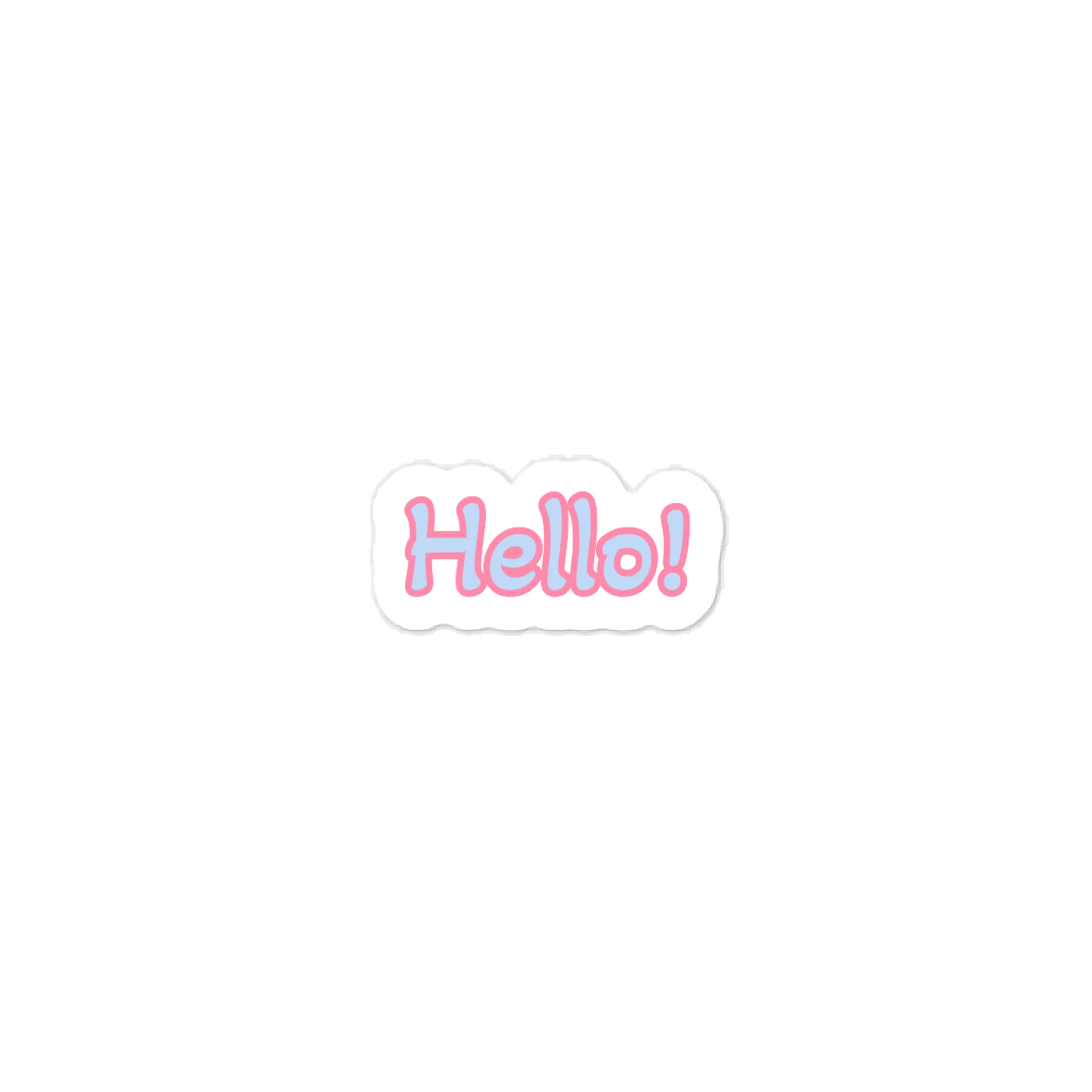 Hello! Sticker product image (1)