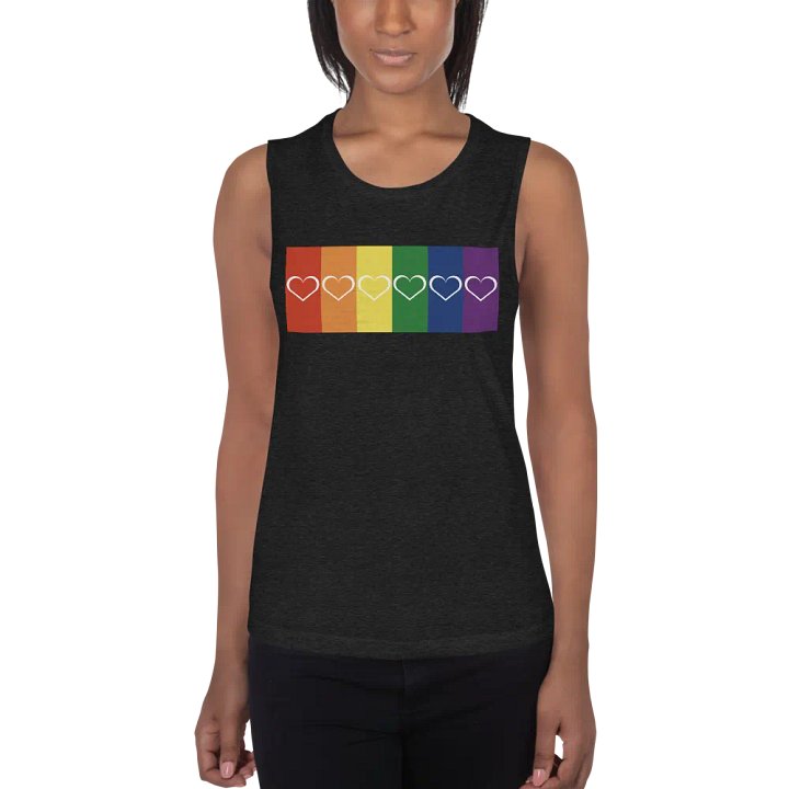 Rainbow Hearts - Women's Tank Top product image (4)