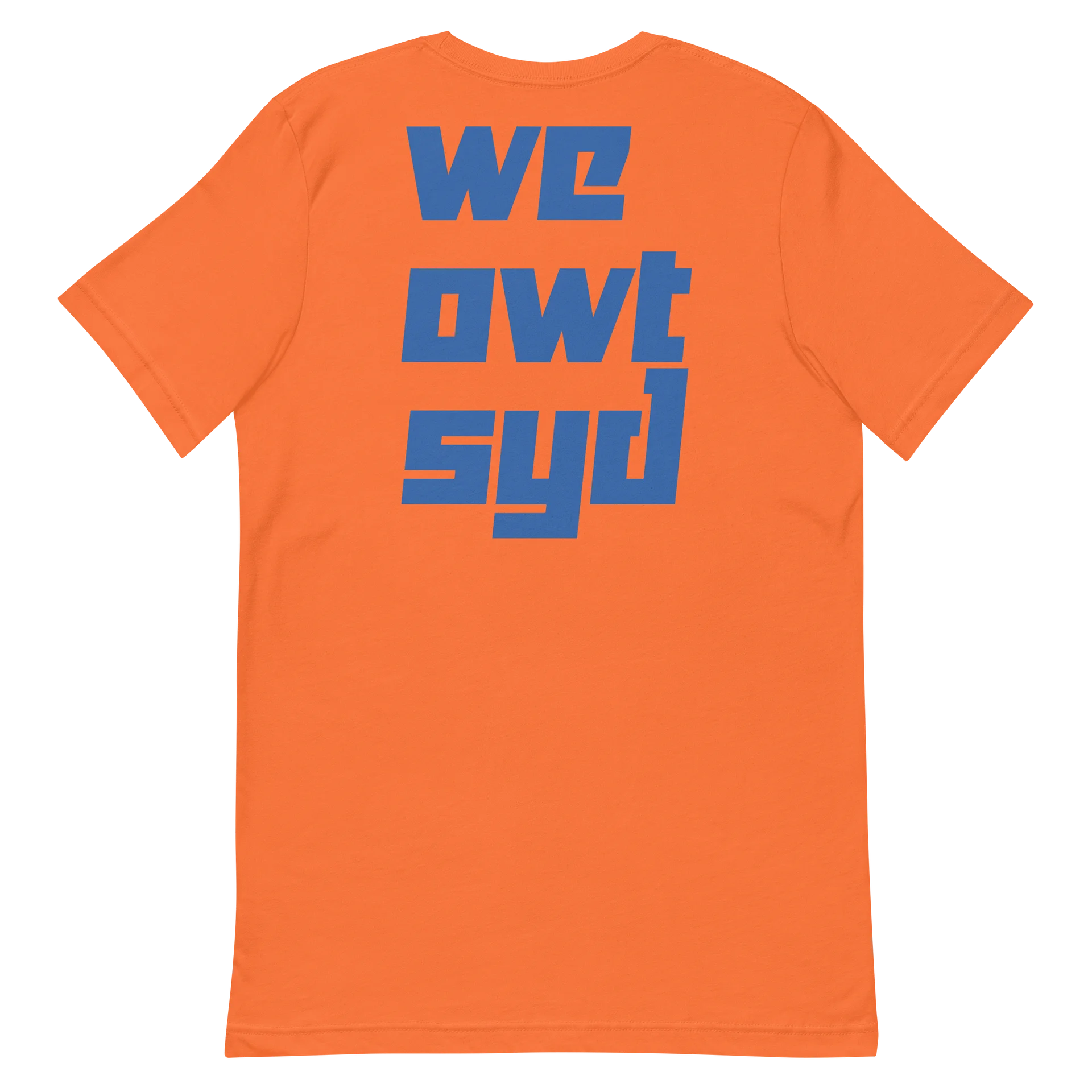 WeOwtsyd Gen 2 Premium T-Shirt - Alt Orange/Blue product image (6)