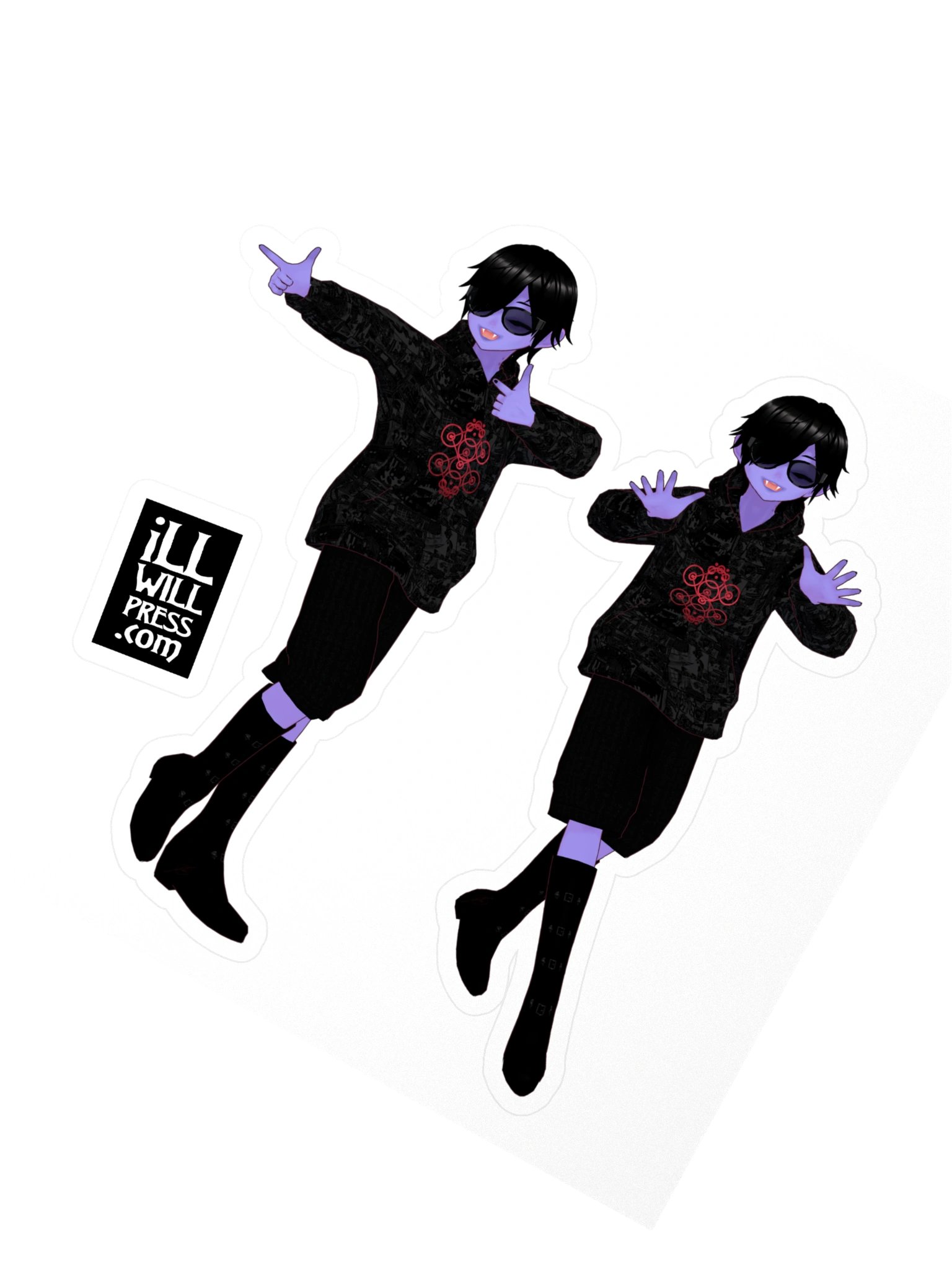 Steve the Vampire Sticker Sheet #4 product image (2)