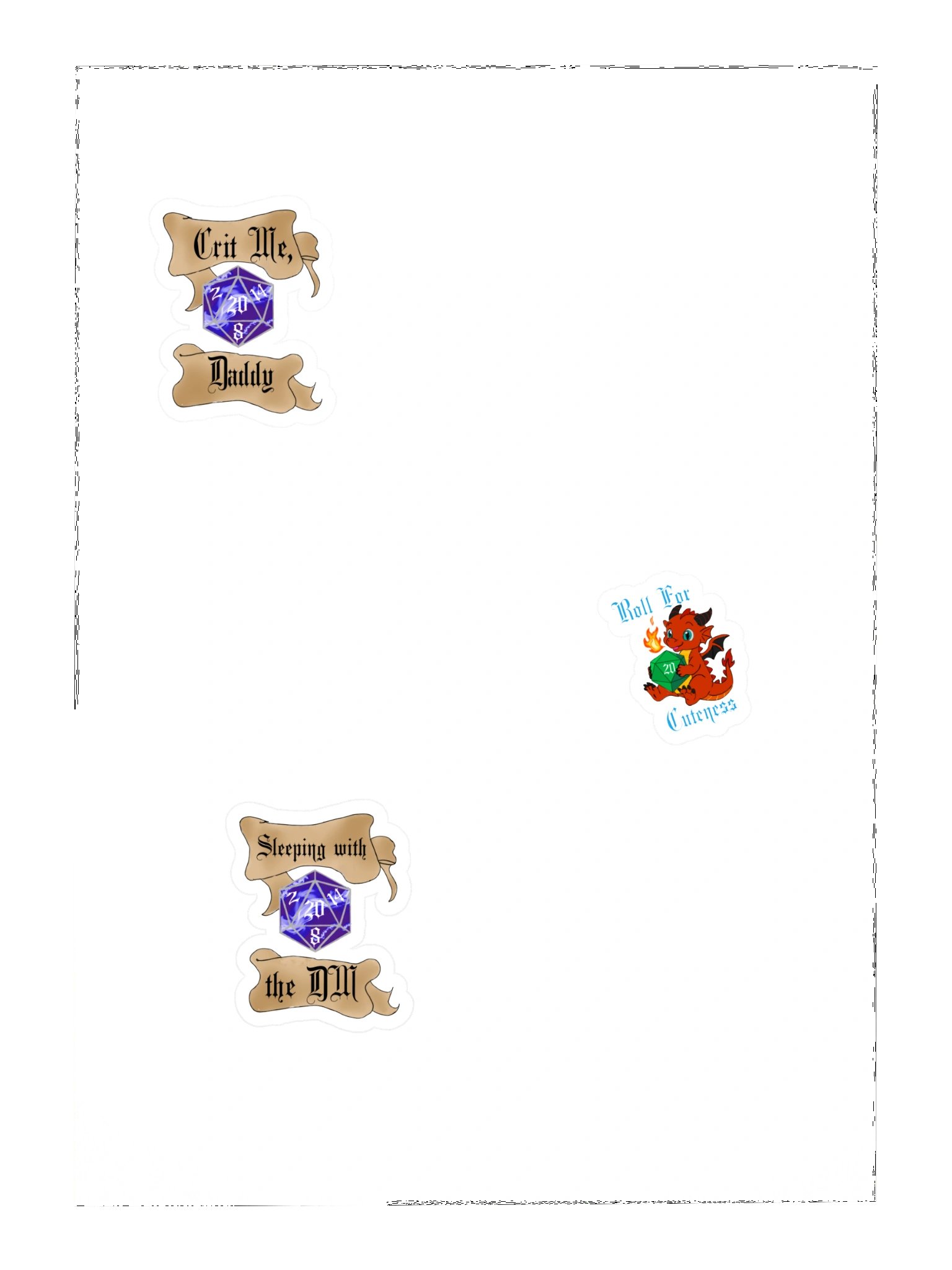 Tabletop Sticker Sheet product image (3)