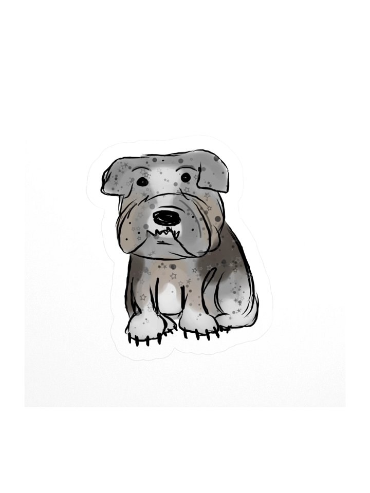 Star Dog Sticker product image (1)