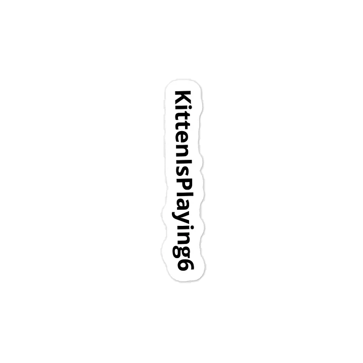 KittenIsPlaying sticker product image (1)