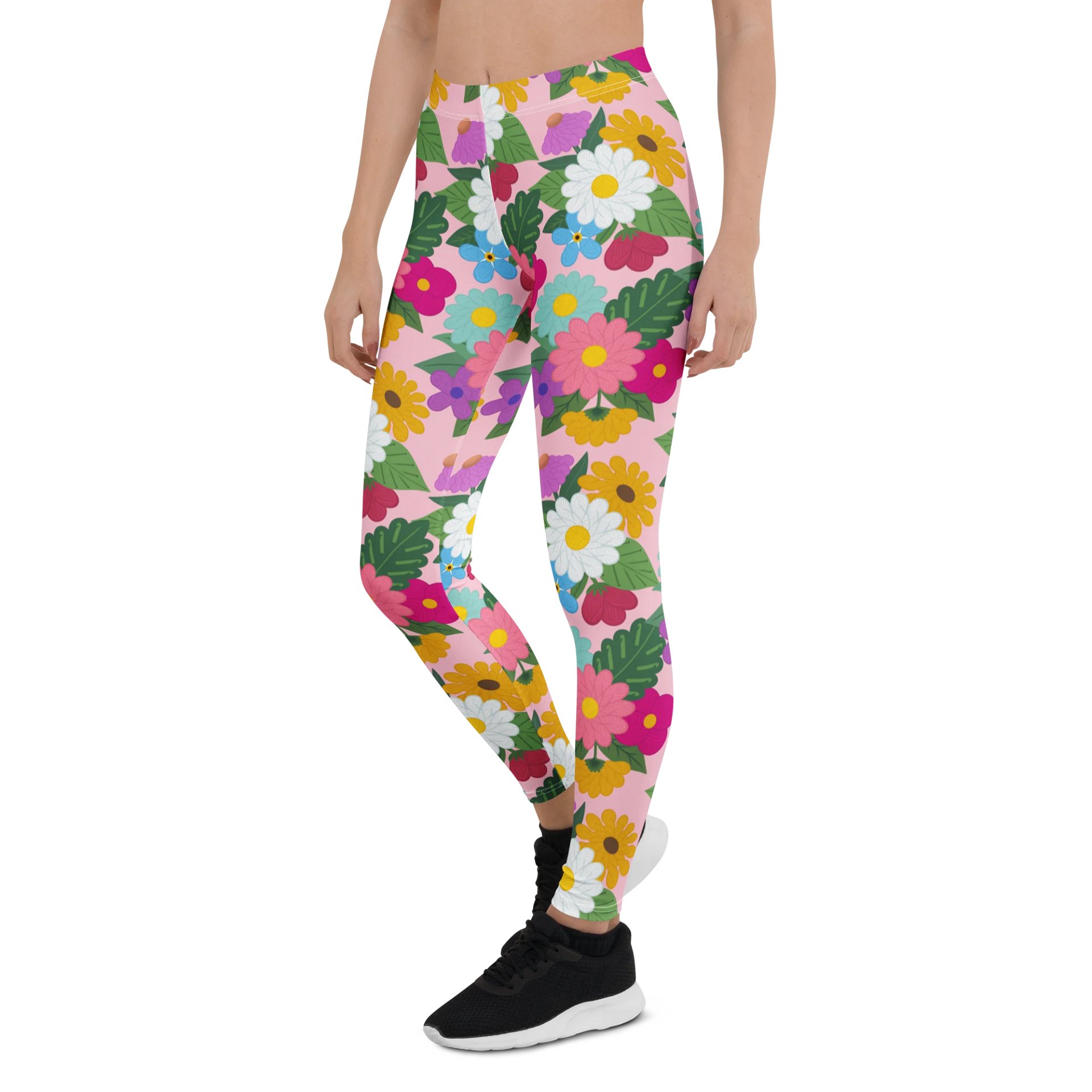 Floral Yarn Print Leggings product image (4)
