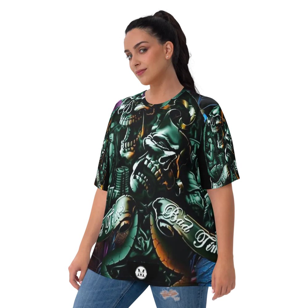 LowRider Smile Now Cry Later Women's Crew Neck T-Shirt product image (9)