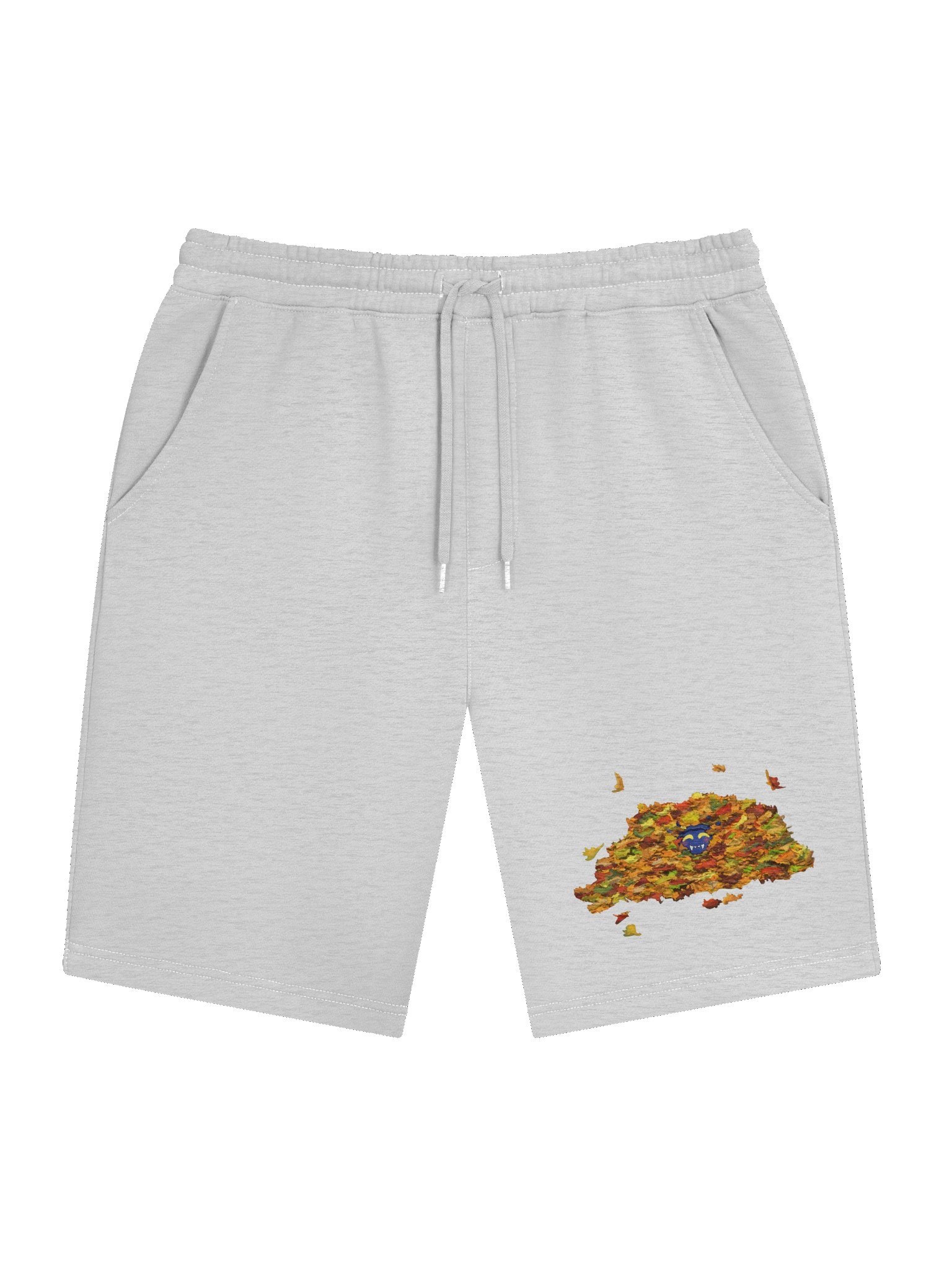 Lil Cherny in the Leaves Fleece Shorts product image (1)