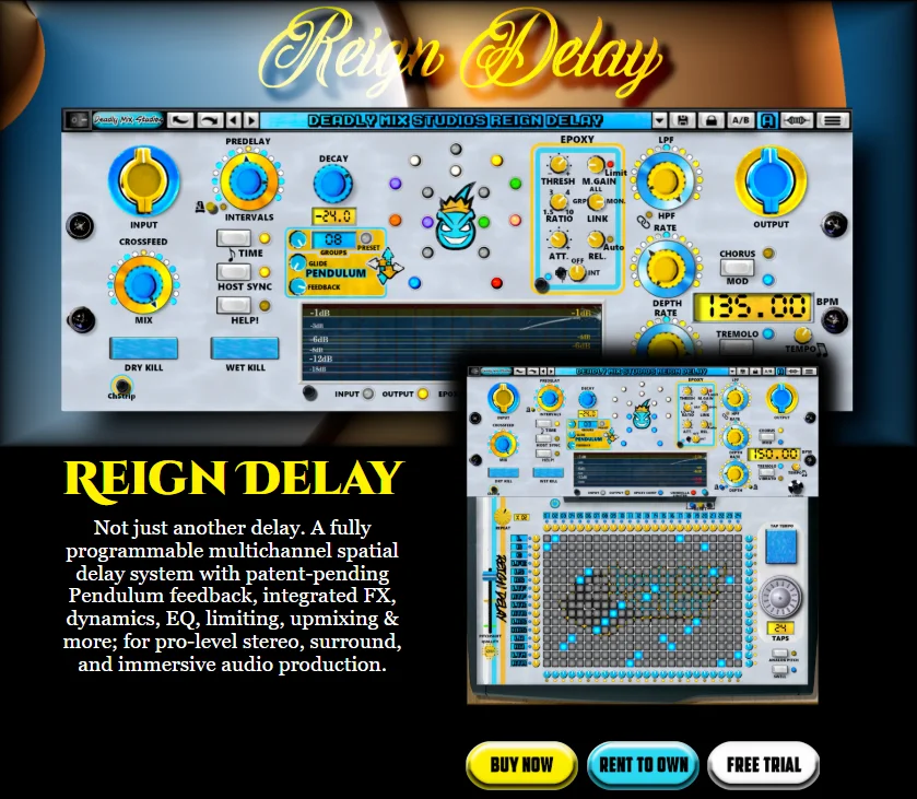 REIGN DELAY by Deadly Mix Studios product image (1)