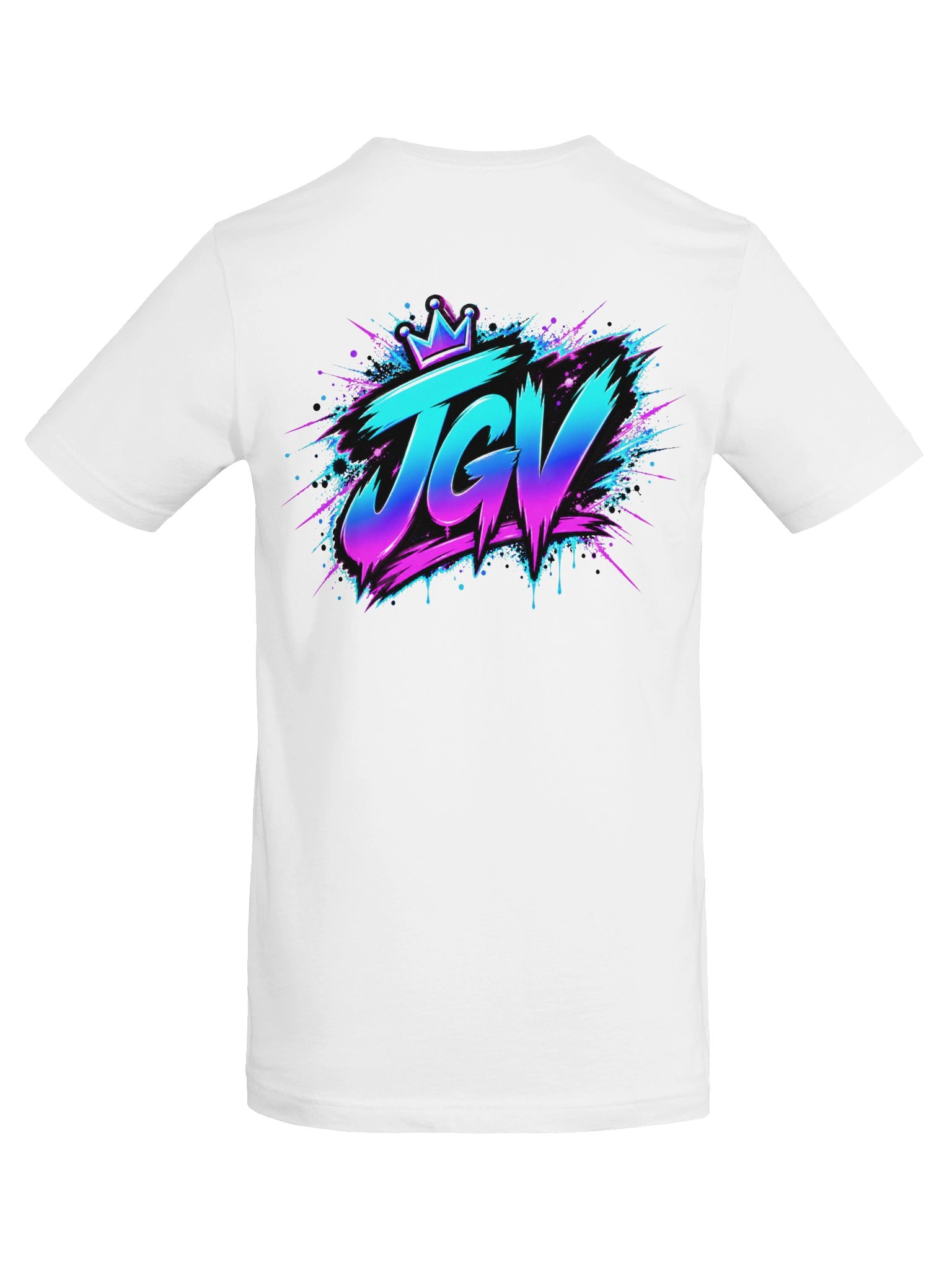 JGV Crown Streetwear Tee | Front & Back product image (20)